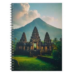 Caderno Espiral Serenidade do Templo Sagrado