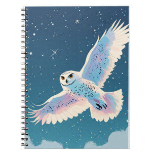 Caderno Espiral Serenidade Eterna: Onde os Sonhos Levam Voo