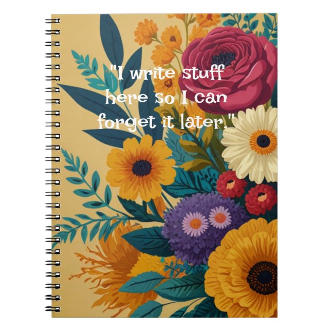 Caderno Espiral Sereno  (Frente)