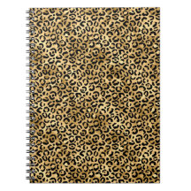 Série Blue and Gold Leopard Design 2