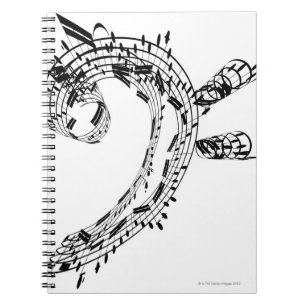 Caderno Espiral Série do violoncelo de J.S.Bach