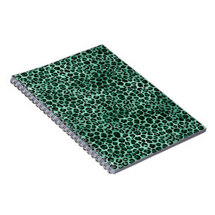 Caderno Espiral Série Emerald e Safari Dourado Design 9