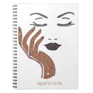 CADERNO ESPIRAL SÉRIE MANTÊM O CHARME - MARROM