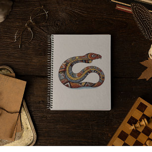 Caderno Espiral Serpente de Terra Coil