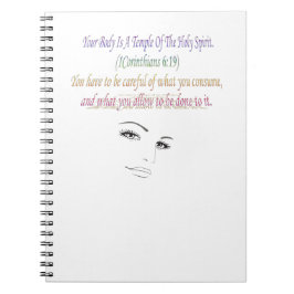 Caderno Espiral Seu Corpo- Diário