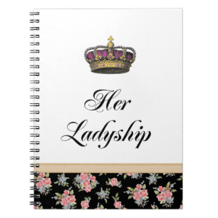 Caderno Espiral Seu Ladyship