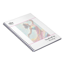 Caderno Espiral Seu logotipo & Feito à Mão pela Nome da sua Empres