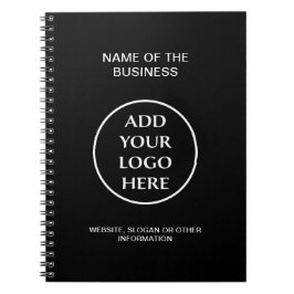 Caderno Espiral Seu profissional corporativo de logotipo