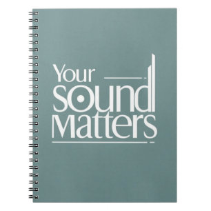 Caderno Espiral Seu Som Importa