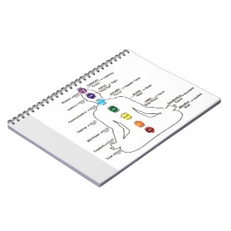 Caderno Espiral Seven Chakras