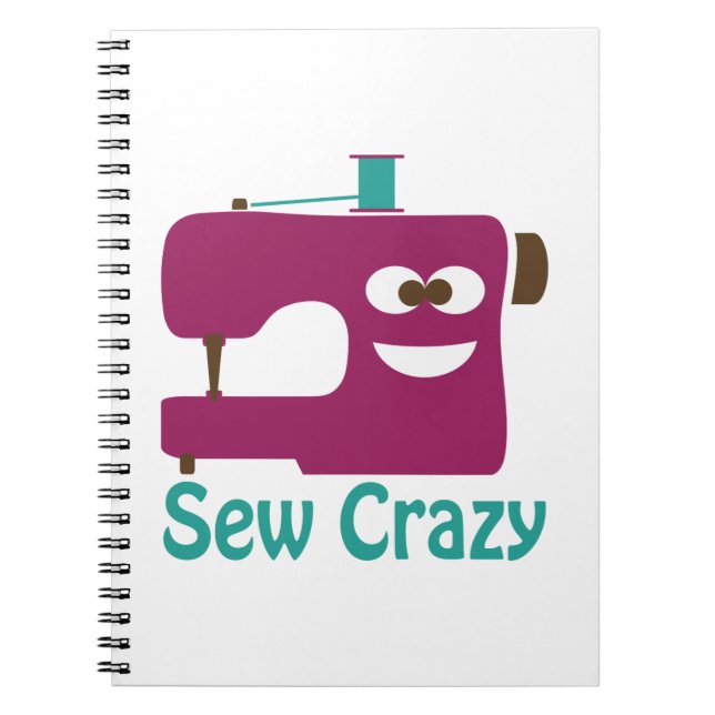 Caderno Espiral Sew Crazy (Frente)