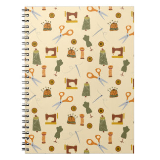 Caderno Espiral Sewing notebook