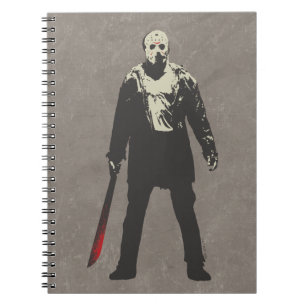 Caderno Espiral Sexta-feira, 13   Jason Voorhees Caracter Art