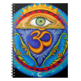 Caderno Espiral Sexto chakra, terceiro olho