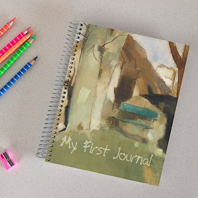 Caderno Espiral Shadow na Parede, Helene Schjerfbeck, (Criador carregado)