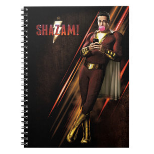 Caderno Espiral SHAZAM! Goma-Bolha de Escamas