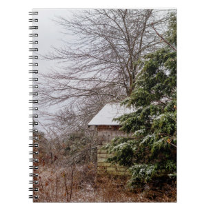 Caderno Espiral Shed Abandonado