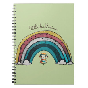 Caderno Espiral Sheep Ballerina