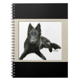 Caderno Espiral Sheepdog Art belga