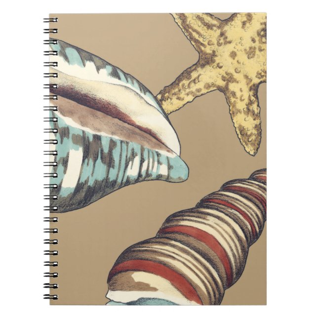 Caderno Espiral Shell Trio em Khaki (Frente)