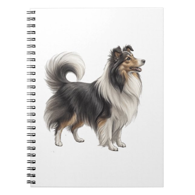 Caderno Espiral Sheltie (Frente)