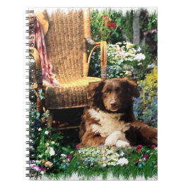 Caderno Espiral Shepherd Dog Art Australiano