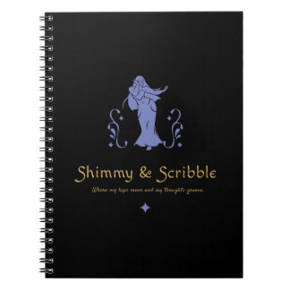 Caderno Espiral Shimmy & Scribble