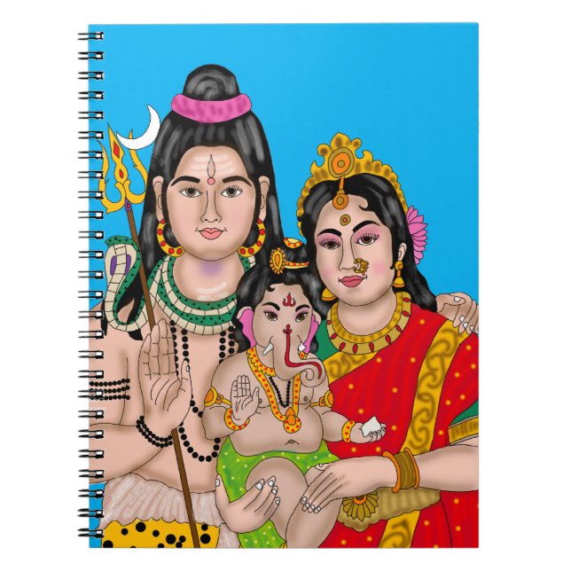 Caderno Espiral Shiva’s Family Stationary (Frente)