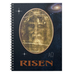 Caderno Espiral Shroud of Turin