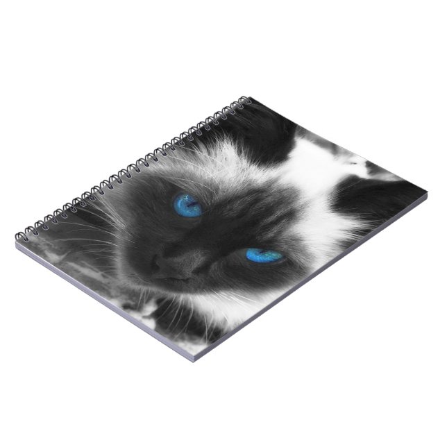 Caderno Espiral Siamese Cat (Left Side)