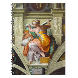 Caderno Espiral Sibyl Líbia por Michelangelo