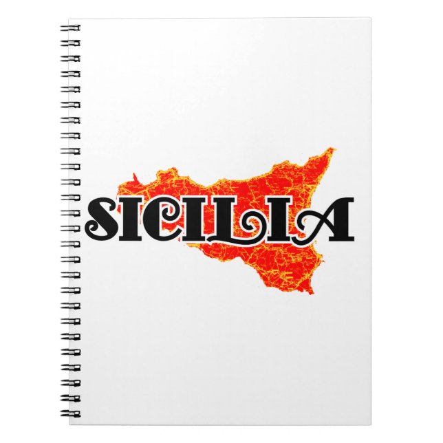 Caderno Espiral Sicília (Frente)