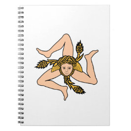 Caderno Espiral Sicília Itália