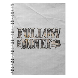 Caderno Espiral Siga a Lei da Moeda
