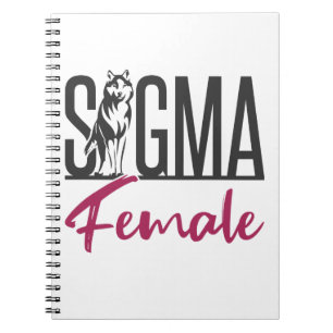 Caderno Espiral Sigma Female Lone Wolf