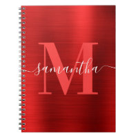 Signature Monograma Red Shimmer Foil