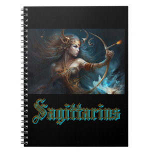 Caderno Espiral Signo Zodiacal de Sagitário