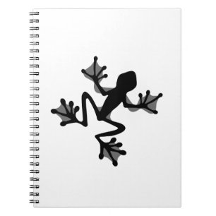 Caderno Espiral Silhouette sapo