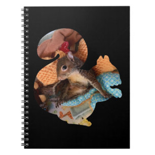 Caderno Espiral Silhueta do amaranto