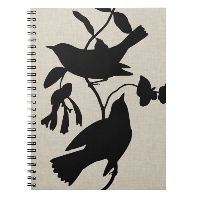 Caderno Espiral Silhuette Audubon IV (Frente)