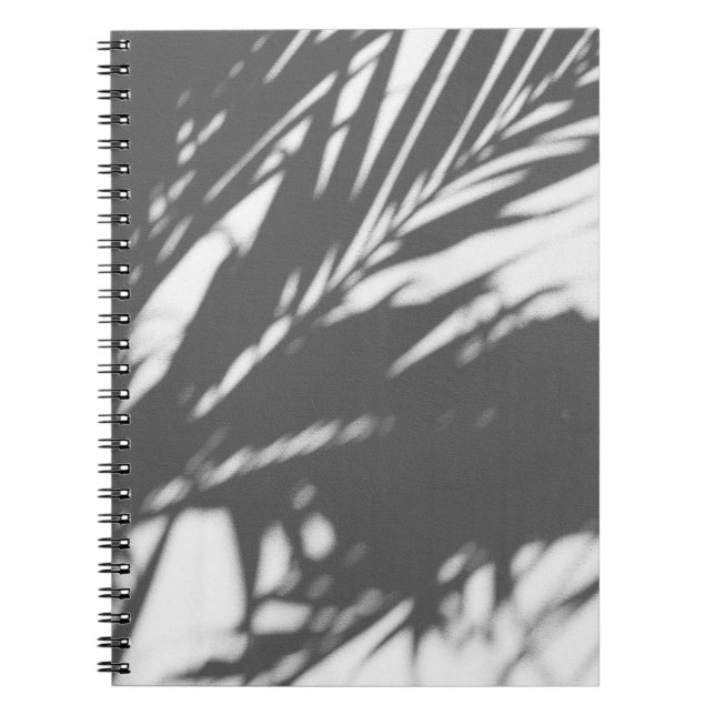 Caderno Espiral Silhuette de palmeira (Frente)