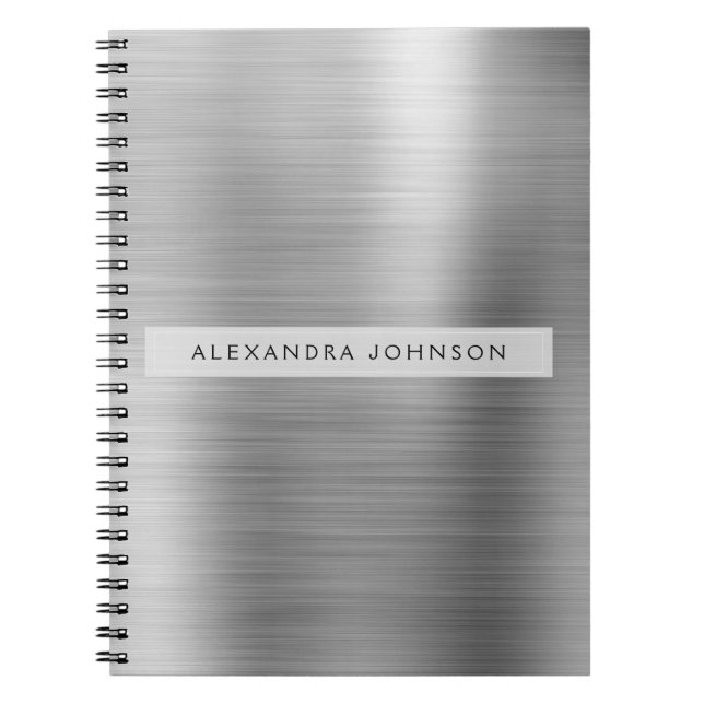 Caderno Espiral Silver Foil Professional Girly (Frente)