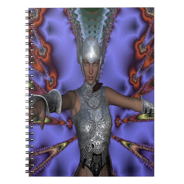 Caderno Espiral Silver Warrier (Frente)