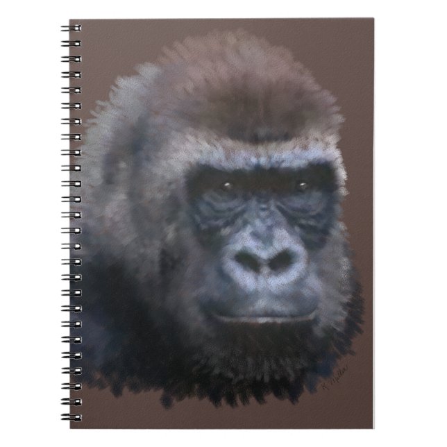 Caderno Espiral Silverback Gorilla (Frente)