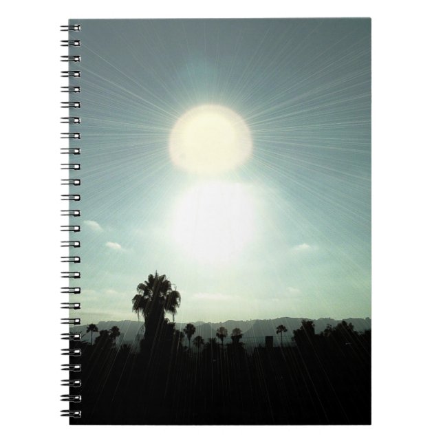 Caderno Espiral Silverlake Sunset (Frente)