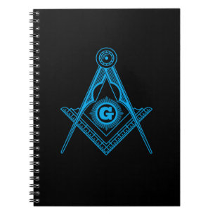 Caderno Espiral Símbolo de maçonaria
