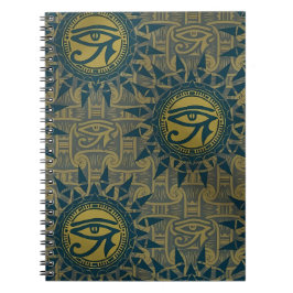 Caderno Espiral Símbolo do Olho de Rá do Antigo Egito