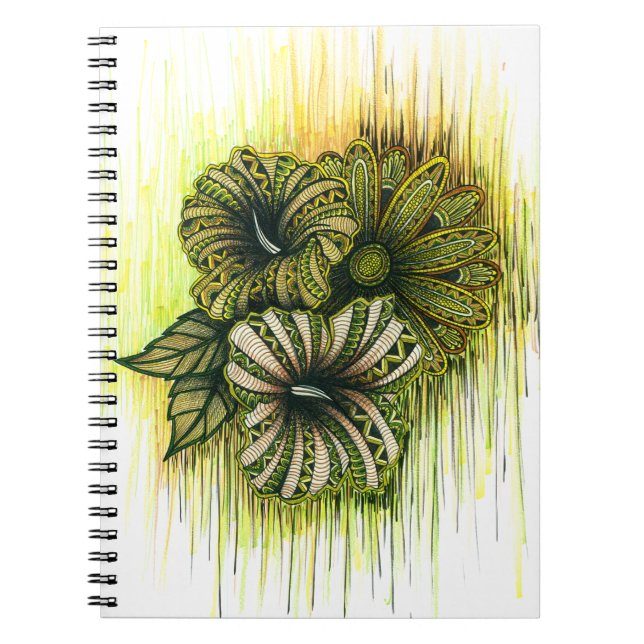 Caderno Espiral Símbolo do Virgo (Frente)