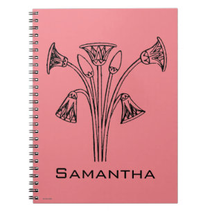 Caderno Espiral Símbolo egípcio: Lotus