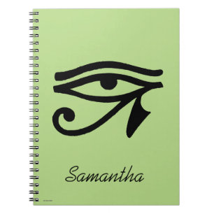 Caderno Espiral Símbolo egípcio: Wedjat